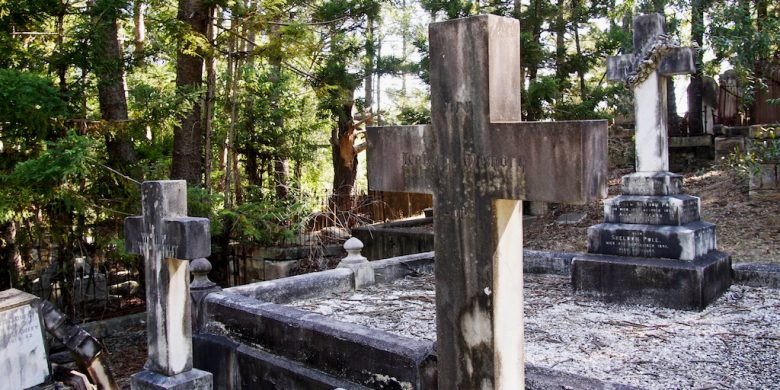 Much like the setting of 'Pet Sematary', Toowong Cemetery is one of Australia's most haunted places