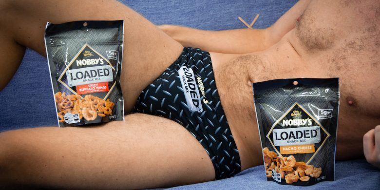 Nobby's Loaded Snack Mix pre-loaded budgy smugglers