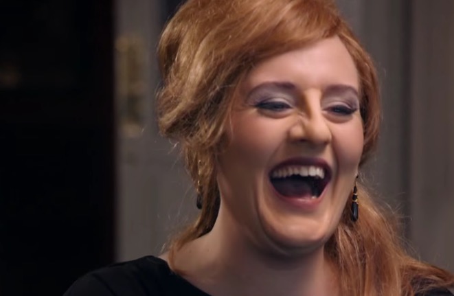 Adele Impersonnates Adele