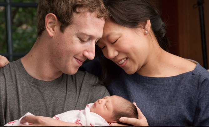 Mark Zuckerburg Baby