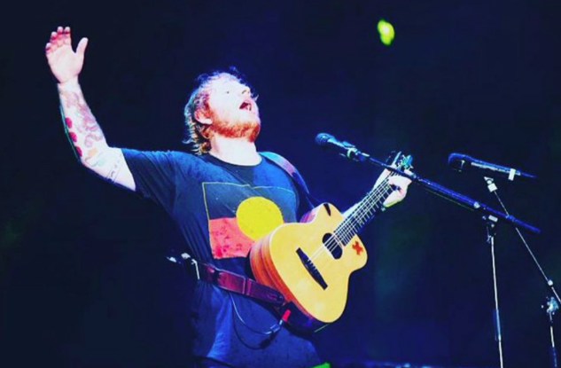 Ed Sheeran Aboriginal Flag Shirt