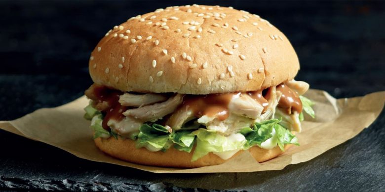 Oporto Pulled Chicken Snack Burger