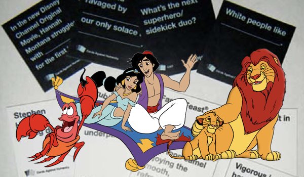 cards against humanity disney