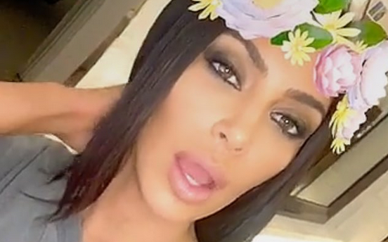 Kim Kardashian Snapchat Cocaine