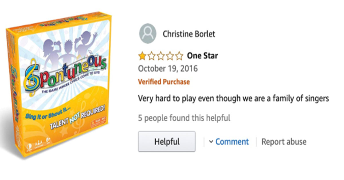 bad reviews 