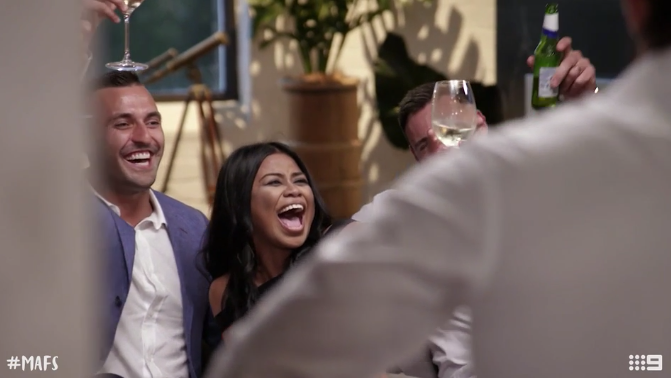 Married At First Sight recap dinner party