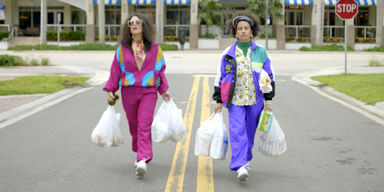 Abbi and Ilana in Florida in the show Broad City