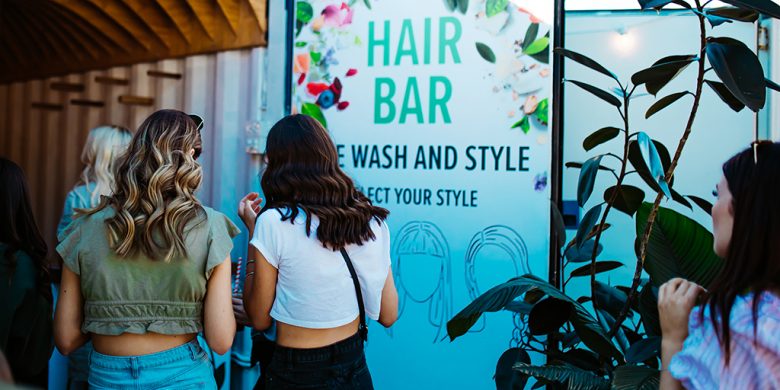 Herbal Essences Hair Bar at Splendour in the Grass 2019