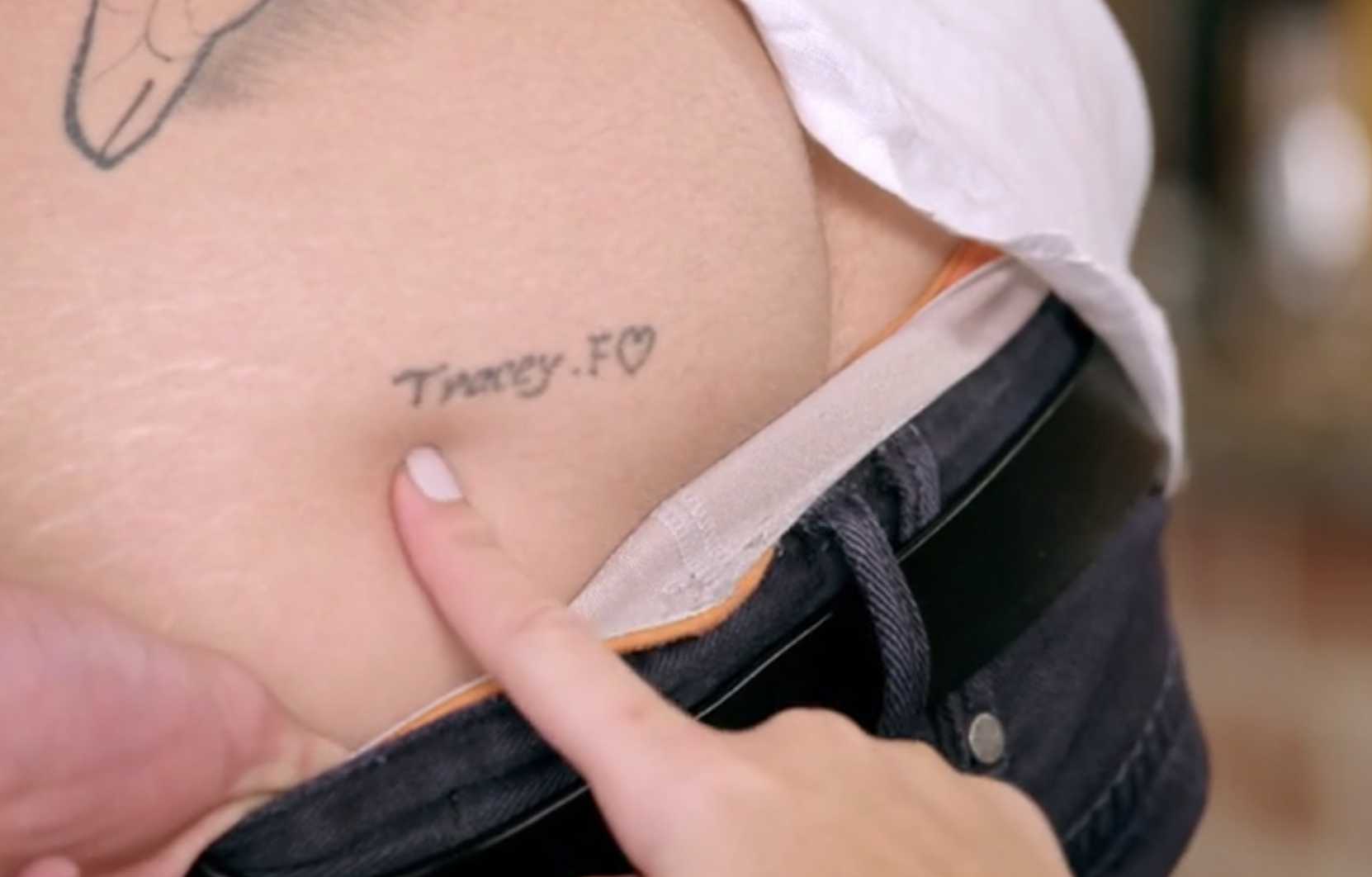 Timm's tattoos on The Bachelorette