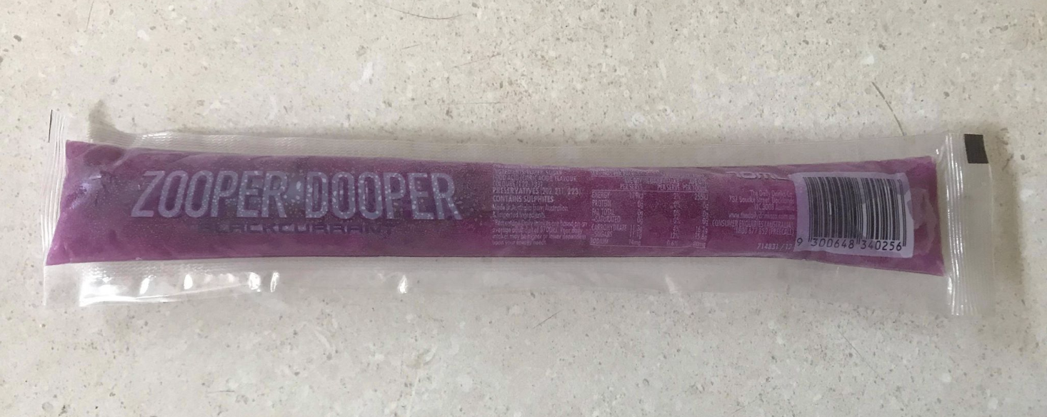 zooper dooper flavours ranking