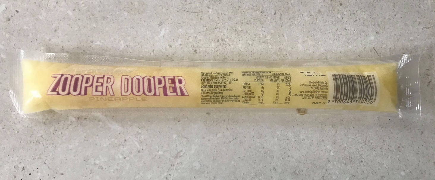 zooper dooper flavours ranking