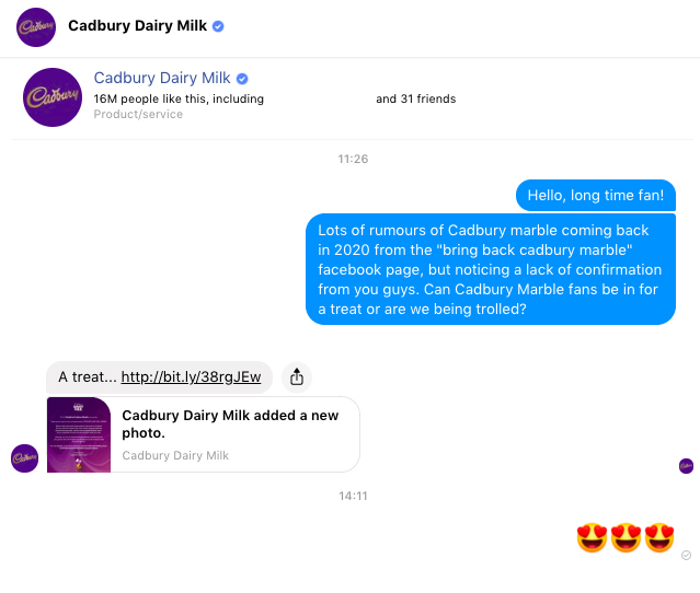 cadbury marble chocolate 2020