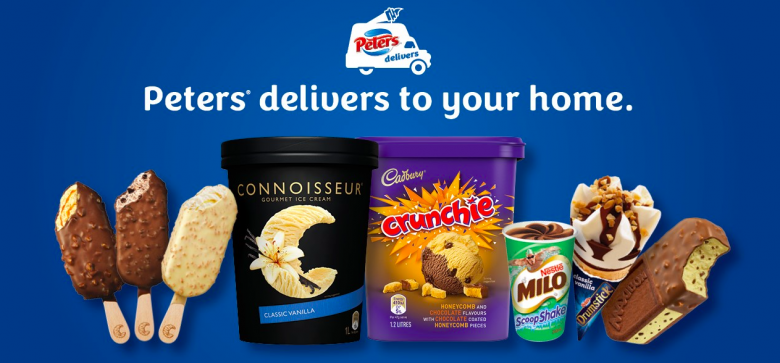 peters ice cream home delivery