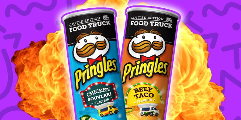 Pringles Drops New Chicken Souvlaki & Beef Taco Food Truck Flavours