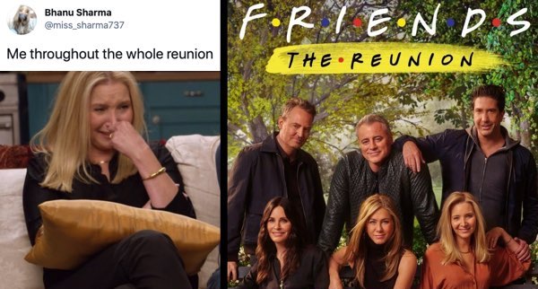 friends the reunion tweets reactions