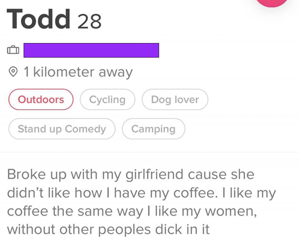 dating apps coffee like my women bio