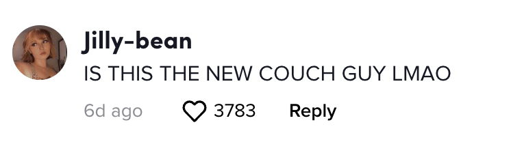 Couch Guy is back this time with Gate Guy From Italy TikTok