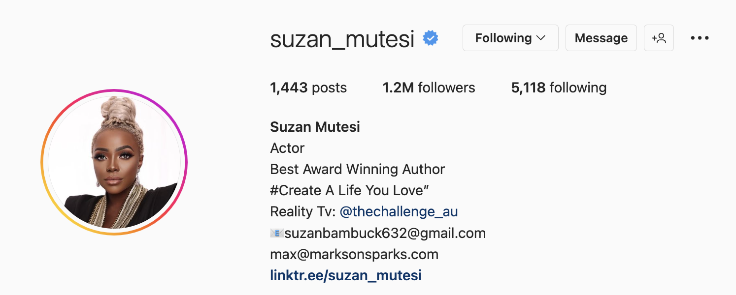 Suzan Mutesi Influence From The Challenge Accused Of Fabricating Her Whole Career 