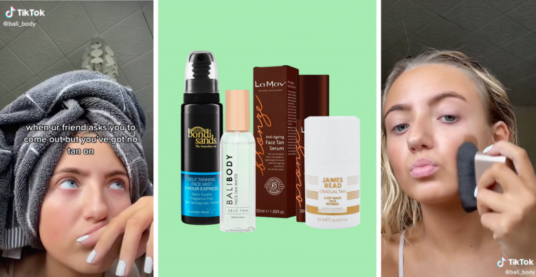 best facial face fake tan review cult products