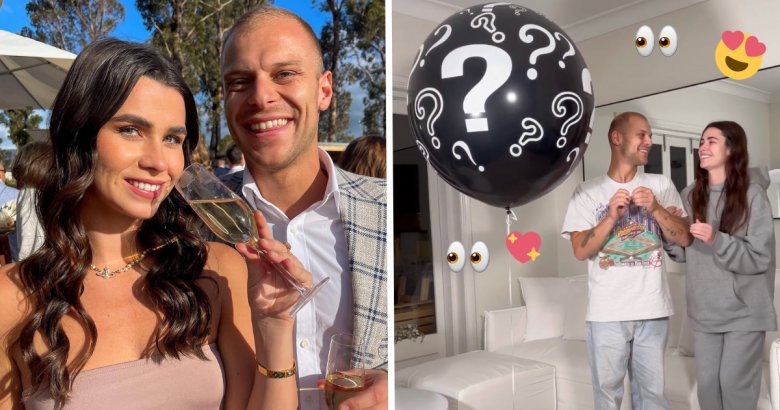 Courtney Stubbs Jack Millar Married at First Sight MAFS Love Island Pregnancy baby pregnant gender reveal