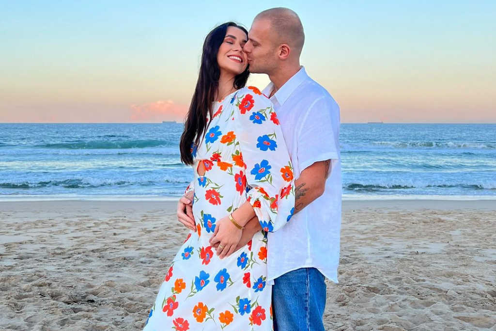 Courtney Stubbs Jack Millar Married at First Sight MAFS Love Island Pregnancy baby pregnant gender reveal