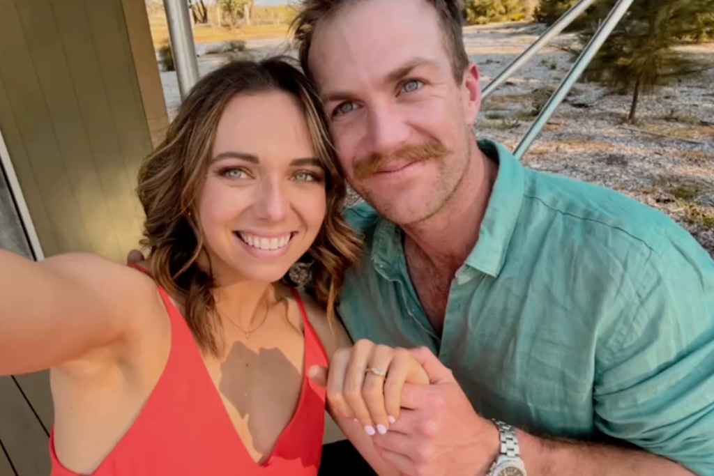 Farmer Wants A Wife Emily Farmer David Proposal engaged wedding married