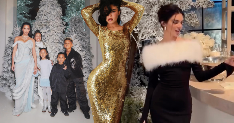 kardashian-christmas-eve-party-dress